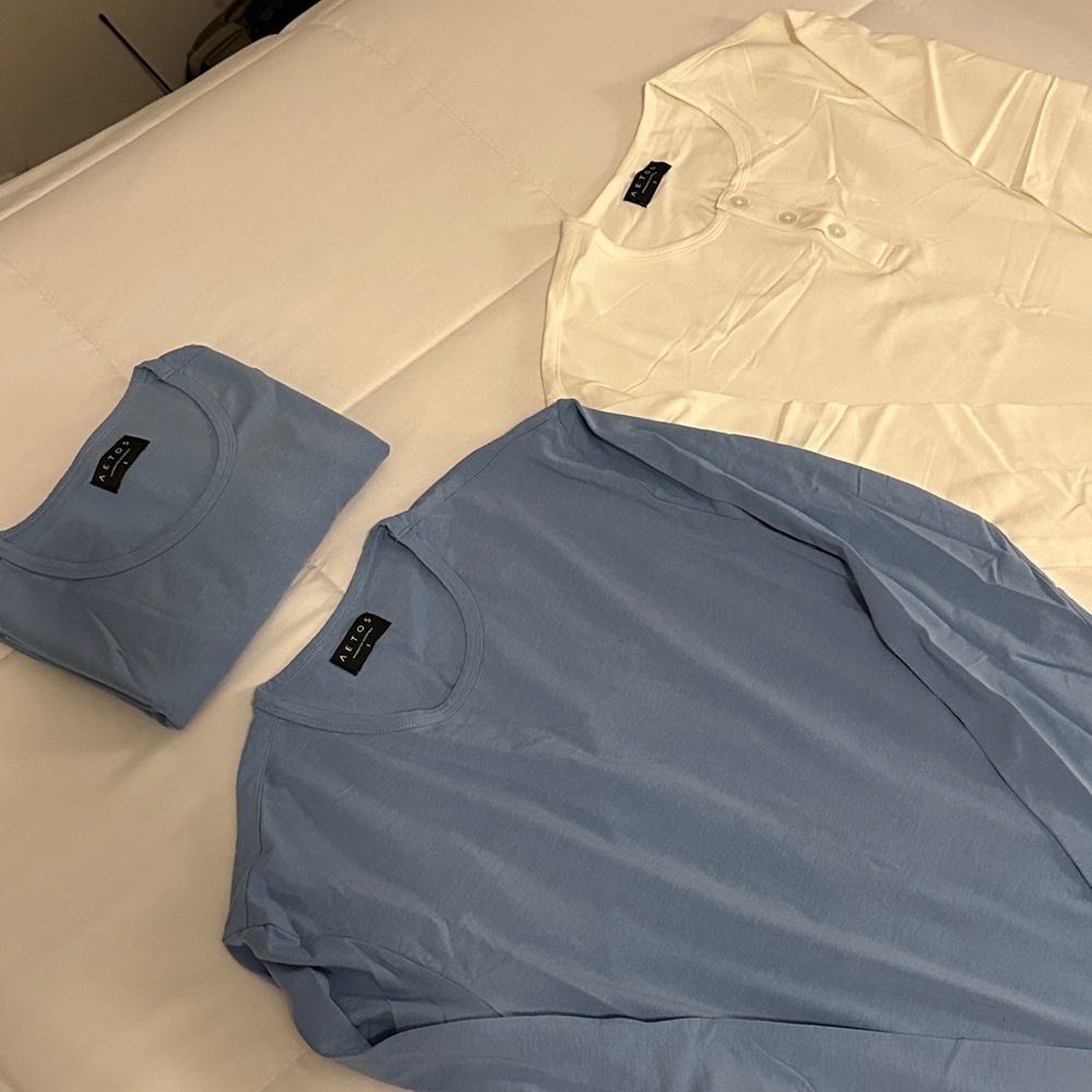 AETOS Men’s Long Sleeve & Henley Shirt Bundle